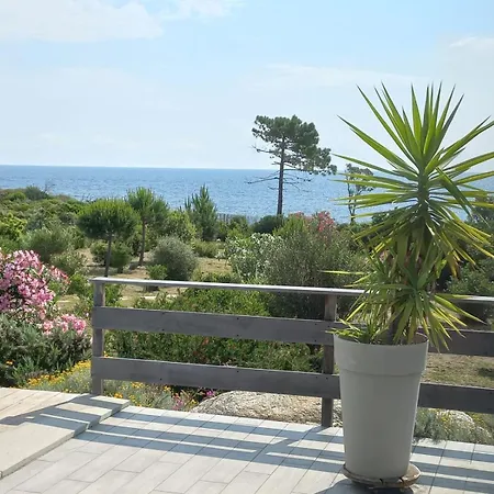 Vakantiehuis Pianiccia-villa Standing- Pieds Dans L'eau-piscine Privee
